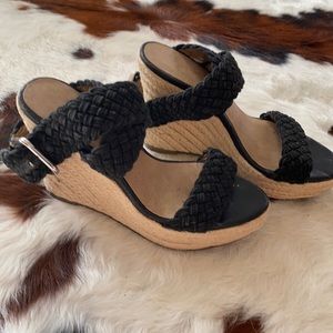 Jessica Simpson black espadrilles